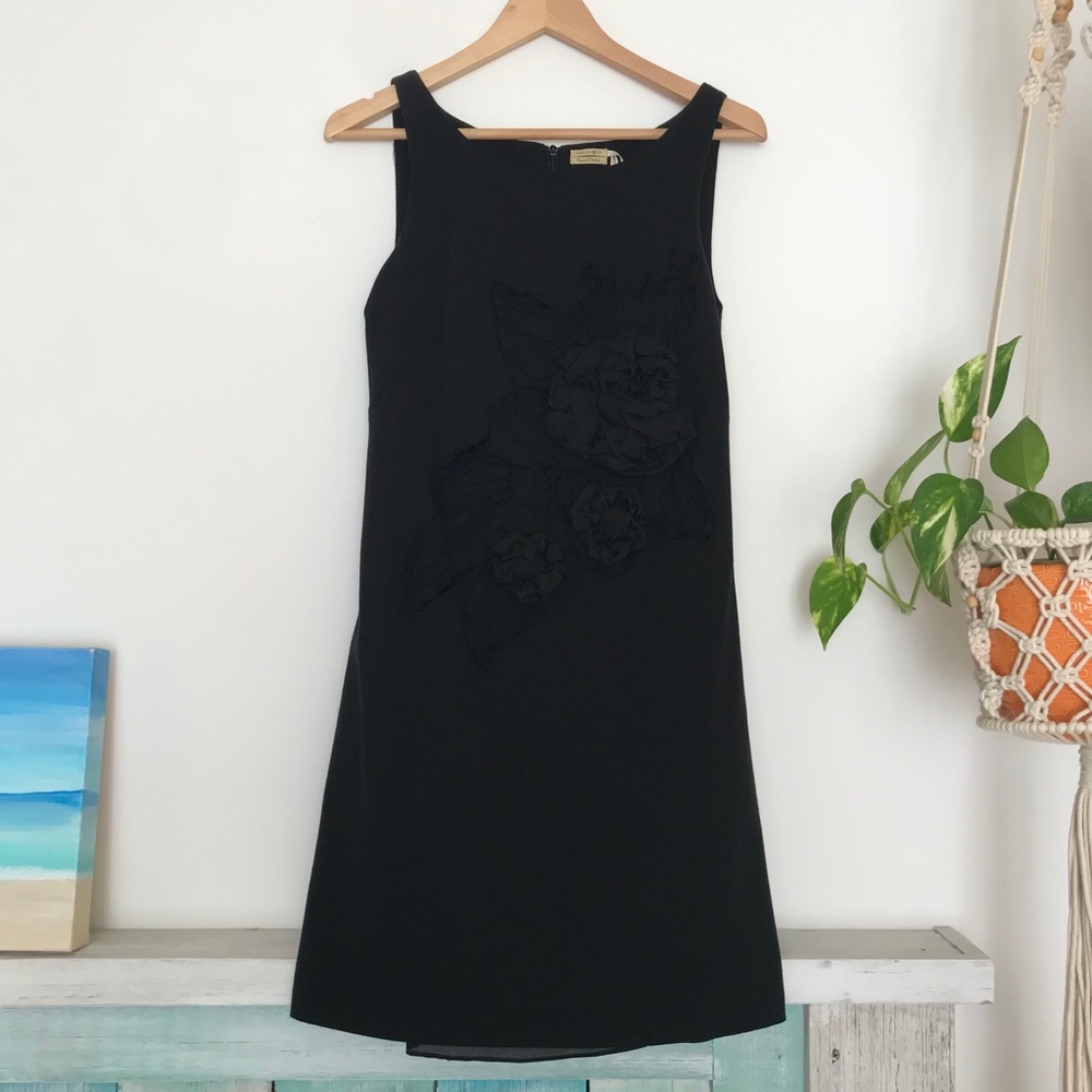 Maxstudio Vintage Black Dress Sz XS